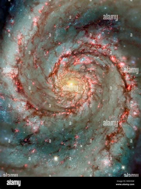 The Whirlpool Galaxy Hi Res Stock Photography And Images Alamy