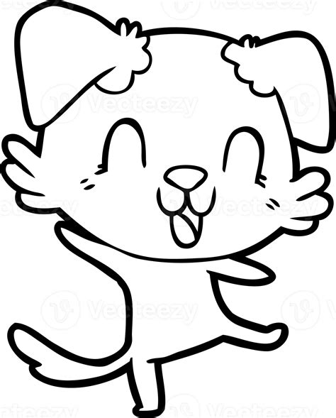 Laughing Cartoon Dog 42326470 Png