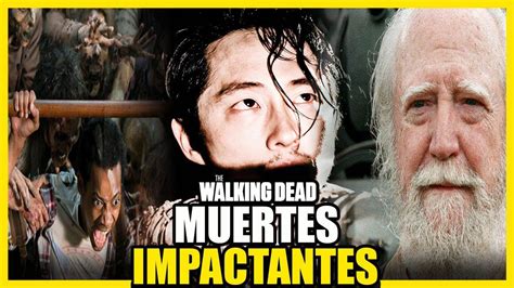 10 Muertes Mas Impactantes De The Walking Dead YouTube