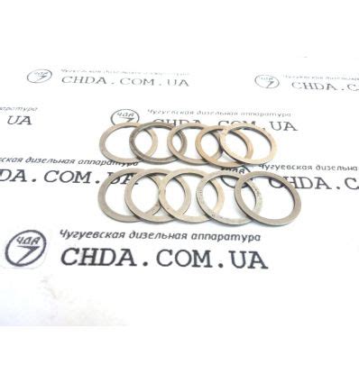 Купить регулировочные шайбы для форсунок common rail 23,7*19 - цена 25