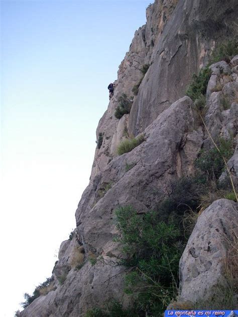 Puig Campana ESPOLON CENTRAL La Montaña es mi Reino