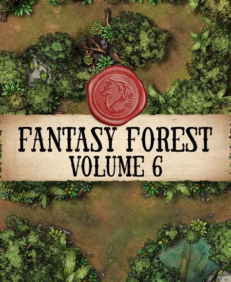 Fantasy Forest Map Set 6 Ancient Red Fox DriveThruRPG