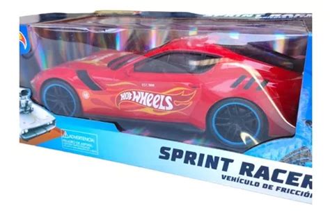 Auto Hot Wheels Fricción Sprint Racer Cms Cuotas sin interés