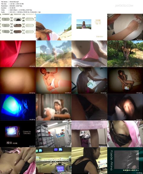 SFLB 038 Kaede Akina 秋菜楓 裸体 FULL NUDE Javdesu