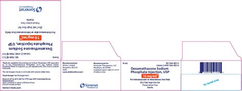 Dexamethasone Injection Fda Prescribing Information Side Effects And Uses