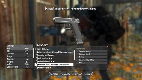 Defense Pistol 日本語化対応 武器 Fallout4 Mod データベース Mod紹介・まとめサイト