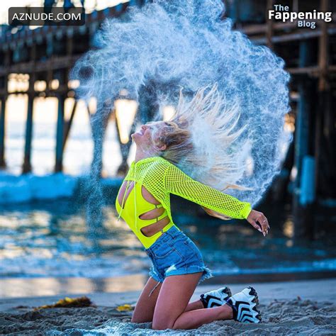 Montana Tucker Sexy Flaunts Her Hot Cleavage Legs And Curvaceous Figure In Various Photos