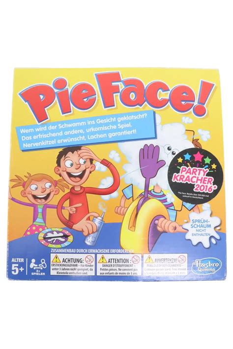 Hasbro gaming pie face game – Artofit