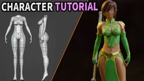 Blender Character Modeling Tutorial Body Modelling For Beginners