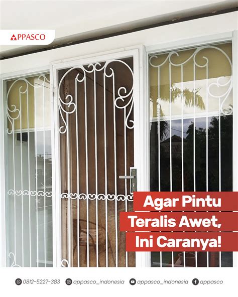 Agar Pintu Teralis Awet Ini Caranya Jual Kanopi Tralis