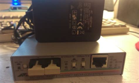 Allied Telesyn AT-MC103XL i MC102XL media konverteri