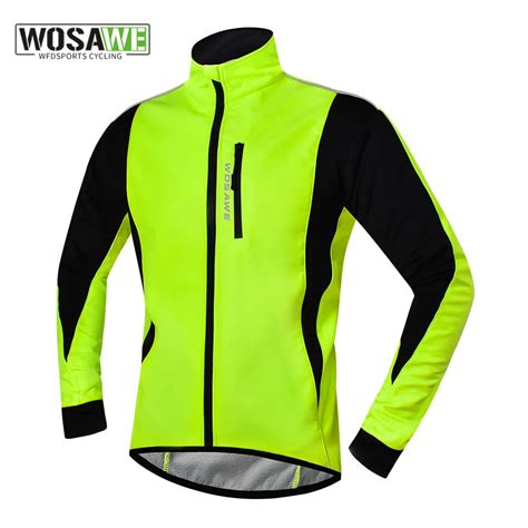 Wosawe Veste De Cyclisme Thermique Pour Homme Manteau Imperm Able Coupe