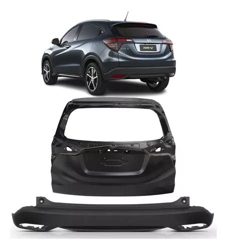 Kit Tampa Porta Mala Spoiler Honda Hrv 2015 2021 Novo MercadoLivre