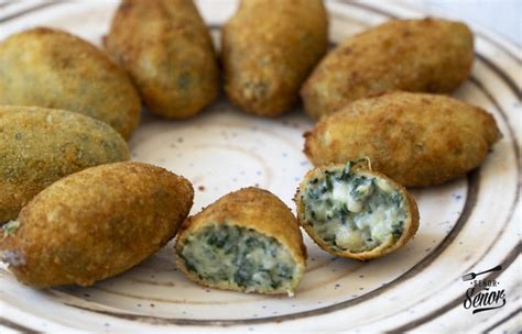 Croquetas de espinacas receta fácil y casera paso a paso