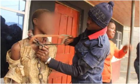 15 Years Old Girl Chained By Her Mother Freed In Abia Kemi Filani