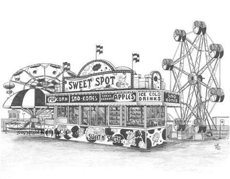 Flickriver Photoset Keiths Carnival Ride Drawings By Artist Kl