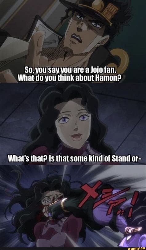 Sojousav You Are A Jojo Fan What Ila You Think About Hamon Whats