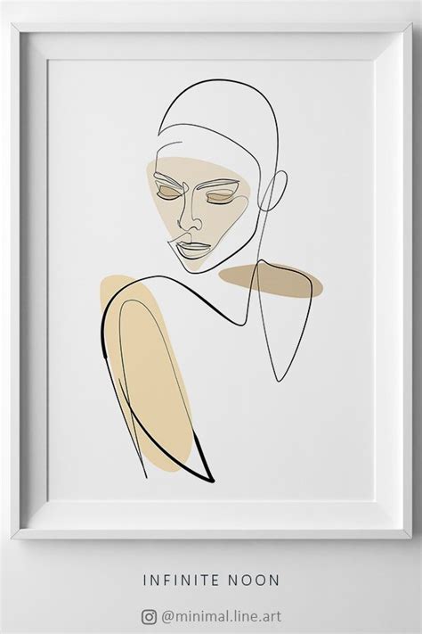 Abstract Line Drawing Prints Minta Yang