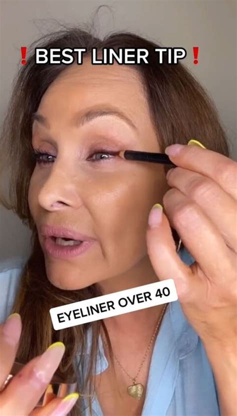 How To Apply Eyeliner For My Women Over 40 Upstyle In 2023 How To Apply Eyeliner How To Put