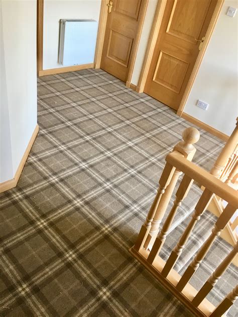 Staircase Tartan Masterfitting Carpets Flooring Home Plaid