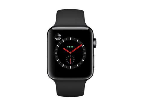 Apple Watch Series 3 GPS Cellular Space Black Stainless Steel 38 Mm