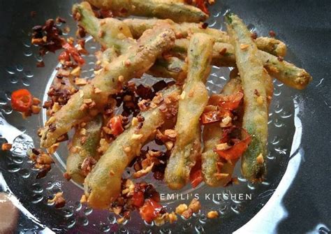 Resep Buncis Cabe Garam Khas Restoran Chinese Food Oleh Emili S