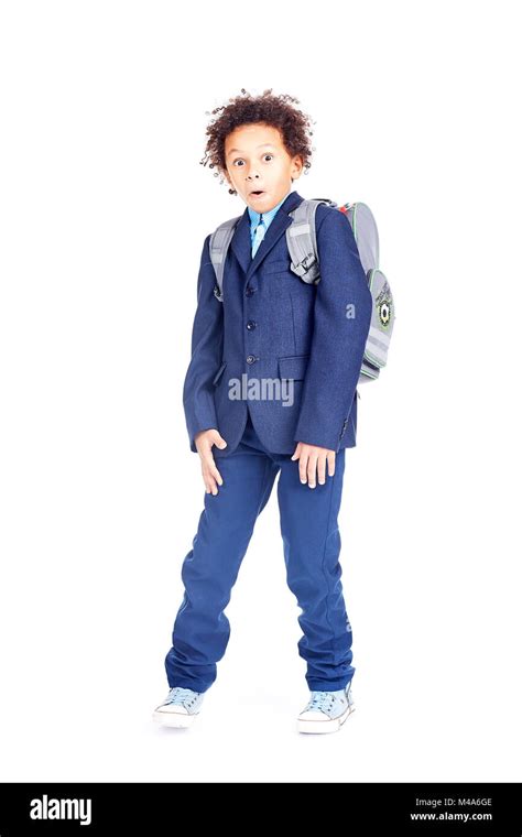 Student in school uniform Stock Photo - Alamy