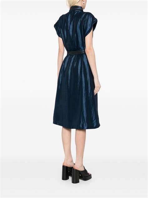 Baruni Adebola Dress Blue Farfetch