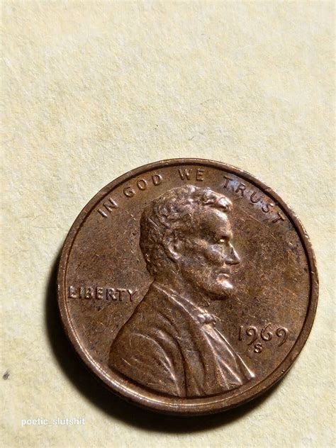 Mavin 1969 S DDO Lincoln Memorial Penny Beautiful Error Coin