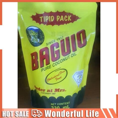 Baguio Coconut Oil Tipid Pack 330mL 500ml Lazada PH