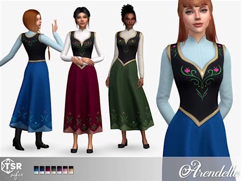 The Sims Resource Arendelle Dress