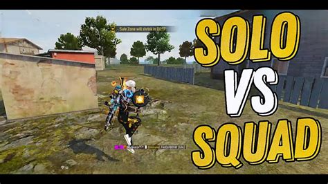 Kills Booyah Solo Vs Squad Gareena Free Fire Br Youtube