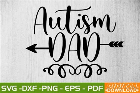 Autism Dad Retro Svg Graphic By Monidesignhat Creative Fabrica