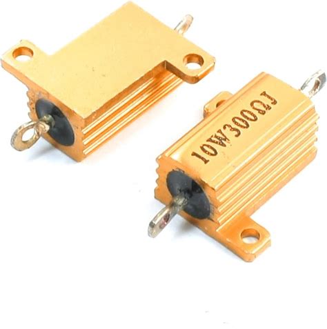 Amazon ARINAL 2 Pcs Aluminum Housed Clad Wirewound Power Resistor