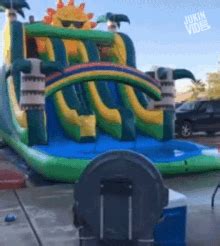 Waterslide Fail GIFs | Tenor