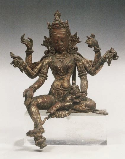 Vasudhara Buddhist Deity 1 Face 6 Hands Himalayan Art