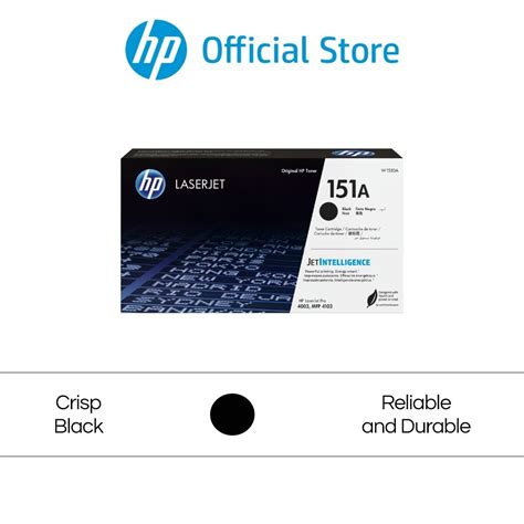 HP 151A Black LaserJet Toner Cartridge Shopee Malaysia