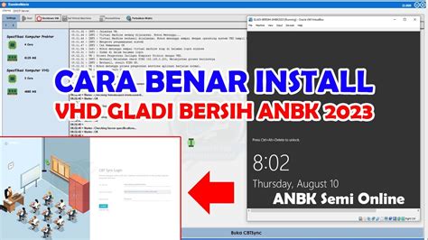 Cara Benar Install VHD Gladi Bersih ANBK YouTube