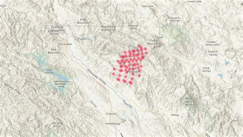 Santa Rosa Fire Map Update | Map With States