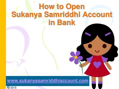 How To Open Sukanya Samriddhi Account In Bank