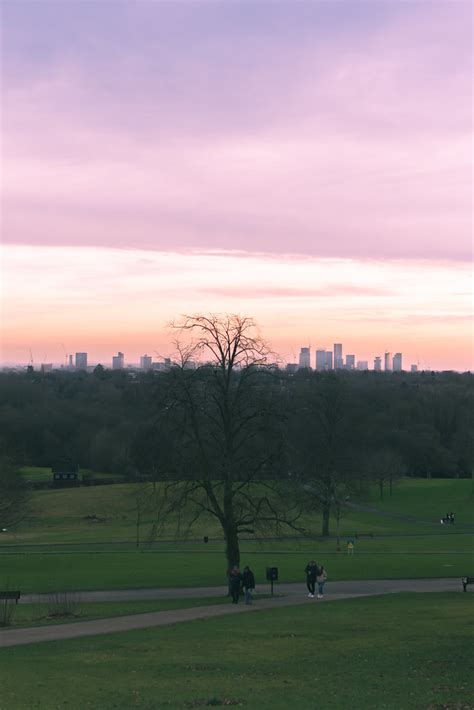 Manchester Skyline Heaton Park Manchester February Neil