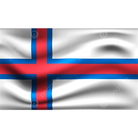 Faroe Islands Flag Waving PNG Vector PSD And Clipart With