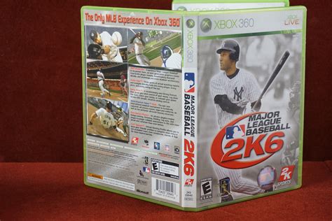 2 Lot XBOX Live 360 Games Major League Baseball 2K6 & NBA 2K7 - Video Games