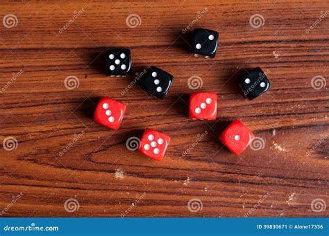 6 Side Dice Stock Image Image Of Wood Risk Playing 39830671