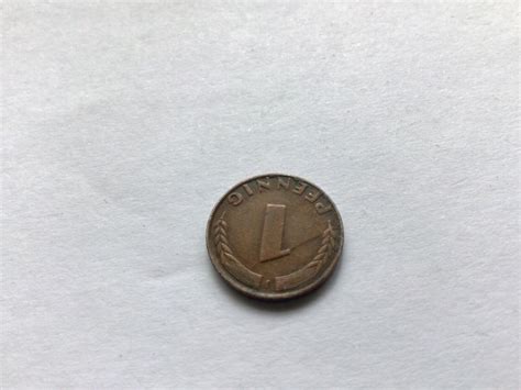 1 Pfennig 1948 J Fehlprägung Bank Deutscher Länder eBay