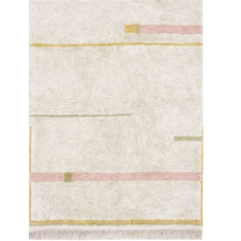 Tapete lavável Lanes Vintage Nude 90 x 130 cm Momy Home Kids Decor