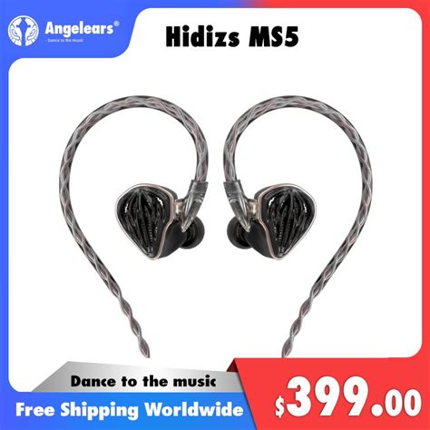 Hidizs Auriculares H Bridos Ms Ba Dd Dispositivo Hifi Con Monitor De