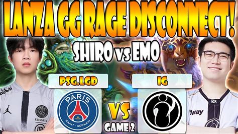 Psg Lgd Vs Ig Bo Game Nothingtosay Vs Emo Dpc Cn Tour