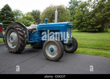 Fordson Super Dexta Tractor Stock Photo Alamy