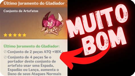 Guia Do Ltimo Juramento Do Gladiador No Genshin Impact Youtube